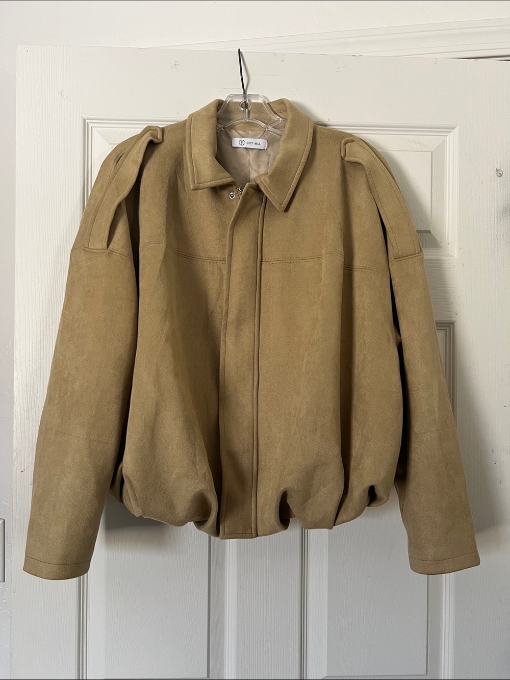 Bomber Jacket in Tan